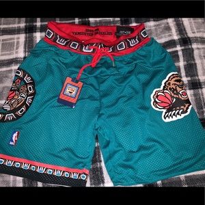 Just Don, Vancouver Grizzlies NBA retro shorts